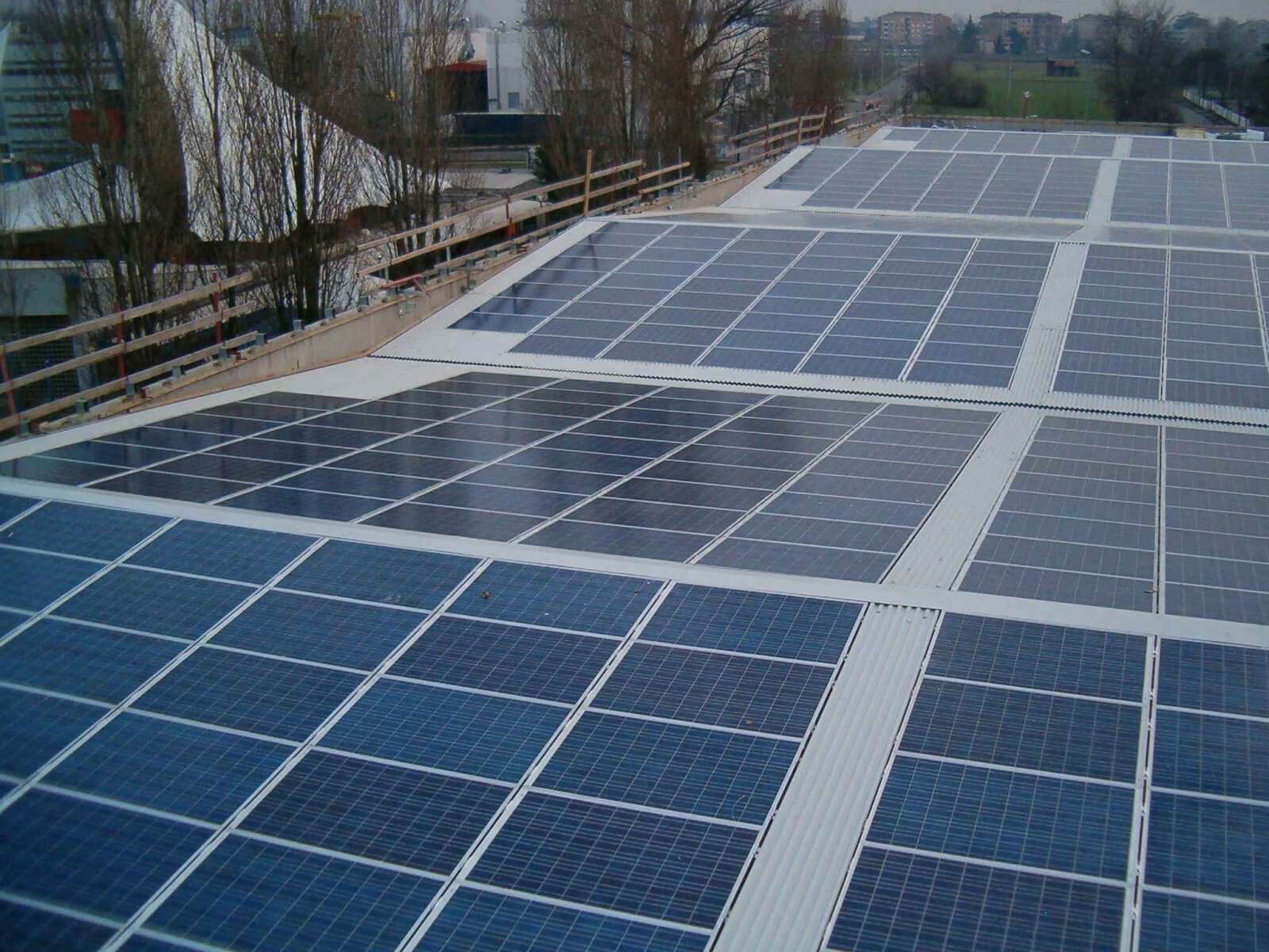 Photovoltaic system in the province of Milan