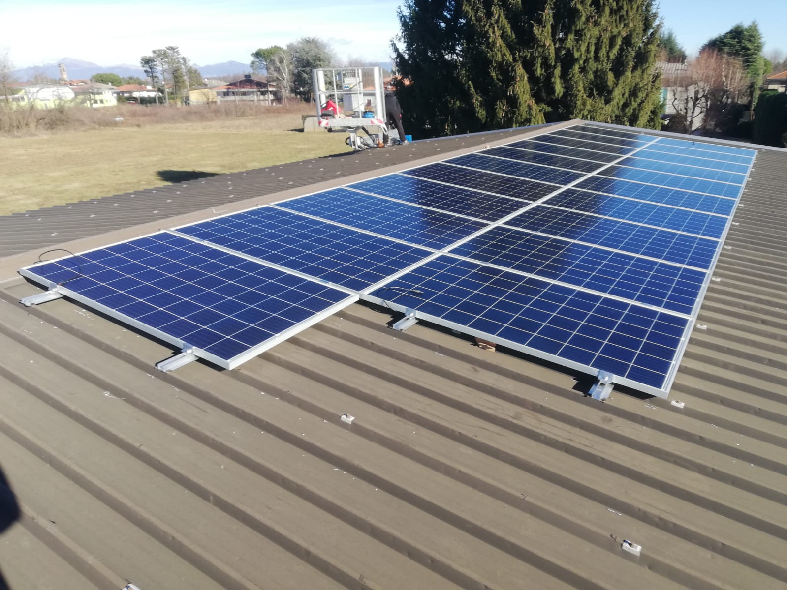 Impianto fotovoltaico a Varese